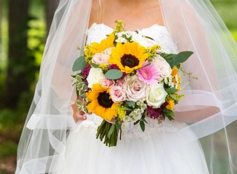 Sunflower Bridal bouquet  from Pennycrest Floral in Archbold, OH