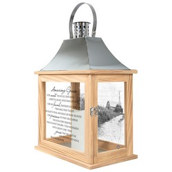 Amazing Grace Wooden Lantern  from Pennycrest Floral in Archbold, OH