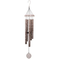 Vintage White Chime Still in his hearts from Pennycrest Floral in Archbold, OH