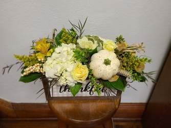 Modern Farmhouse Centerpiece  from Pennycrest Floral in Archbold, OH